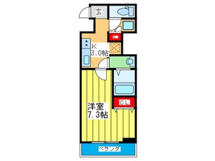 アクティ天満橋の物件間取画像